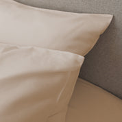 Sand Premium Sateen Bedding Move-in Bundle