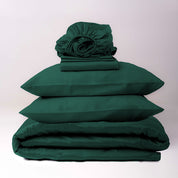 Emerald Premium Sateen Bedding Move-in Bundle