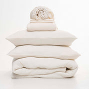 Milky Cotton Muslin Bedding Move-in Bundle