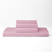 Pink Premium Sateen Bedding Set