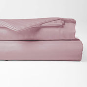 Powder Pink Premium Stripe Sateen Core Sheet Set
