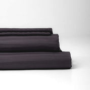 Graphite Premium Stripe Sateen Core Sheet Set