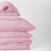 Pink Premium Sateen Bedding Move-in Bundle