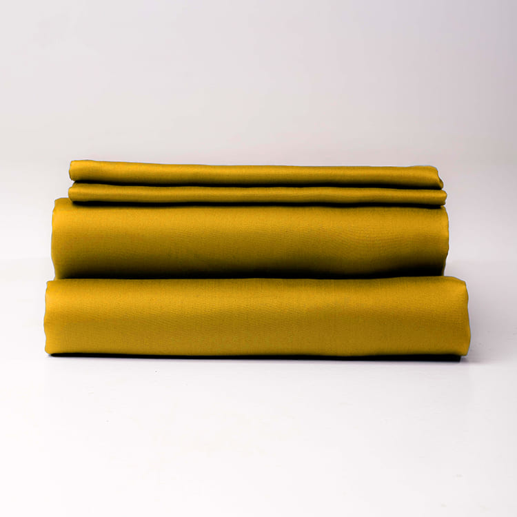 Mustard Premium Sateen Core Sheet Set