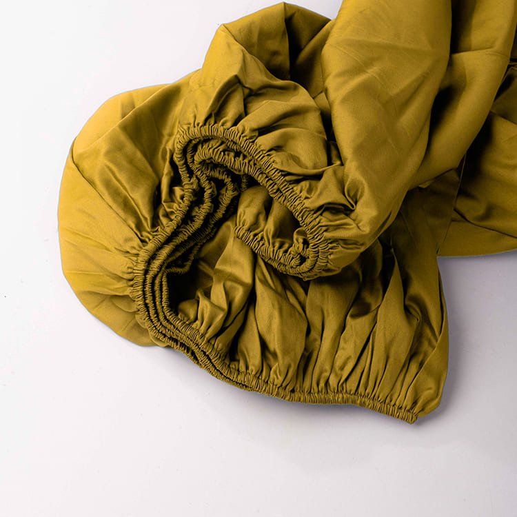 Mustard Premium Sateen Core Sheet Set