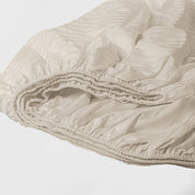 Milky Premium Stripe Sateen Core Sheet Set