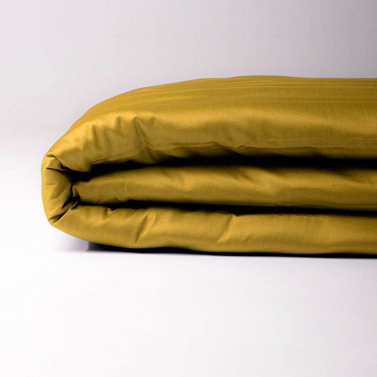 Mustard Premium Sateen Duvet Set