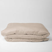 Sand Premium Sateen Duvet Set