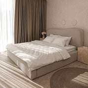 Milky Premium Stripe Sateen Bedding Set