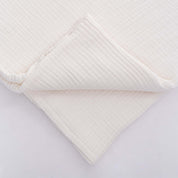 Milky Cotton Muslin Throw Bed Blanket