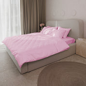 Pink Premium Sateen Duvet Set