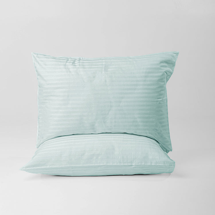 Mint Premium Stripe Sateen Bedding Move-in Bundle