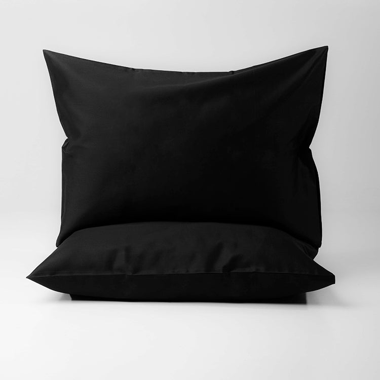 Black Premium Sateen Bedding Move-in Bundle