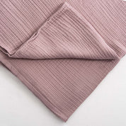 Pink Cotton Muslin Throw Bed Blanket
