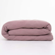 Powder Pink Cotton Muslin Bedding Move-in Bundle