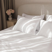 White Premium Sateen Duvet Set