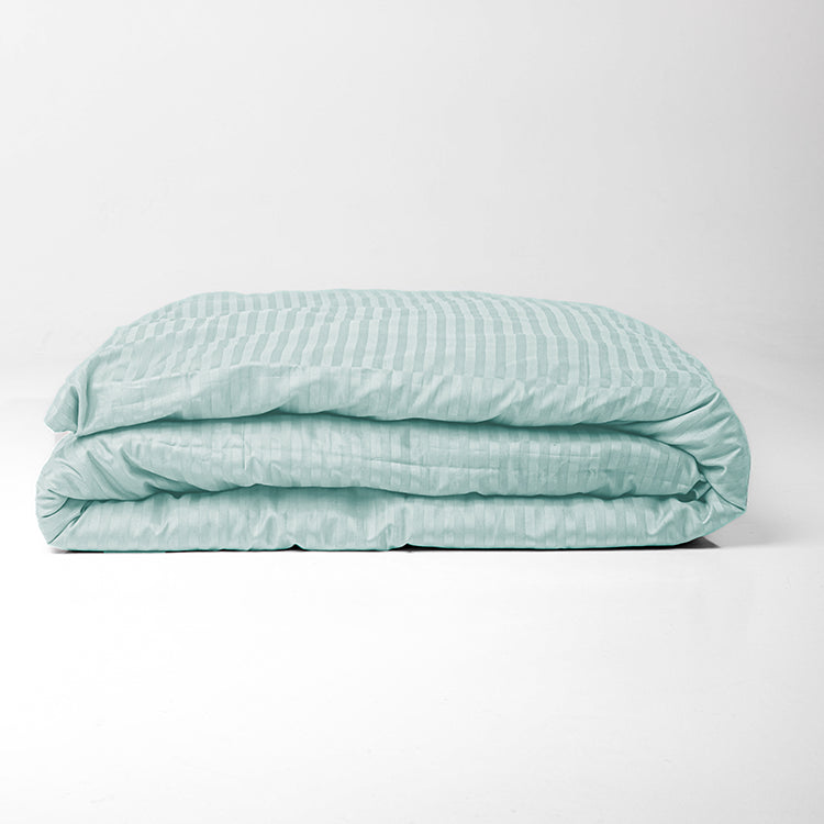 Mint Premium Stripe Sateen Bedding Move-in Bundle