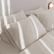 Milky Cotton Muslin Bedding Set