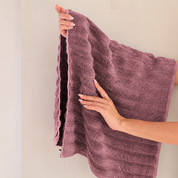 Super-Plush Turkish Micro Cotton Bath Towels in Pink Shades
