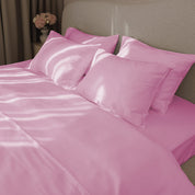 Pink Premium Sateen Bedding Move-in Bundle