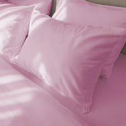 Pink Premium Sateen Duvet Set