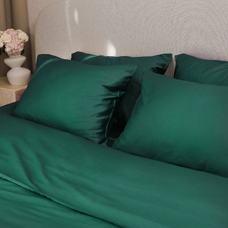 Emerald Premium Sateen Bedding Move-in Bundle