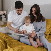 Mustard Premium Sateen Bedding Move-in Bundle