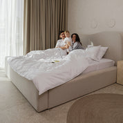 White Premium Sateen Bedding Move-in Bundle