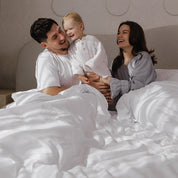 White Premium Sateen Bedding Set