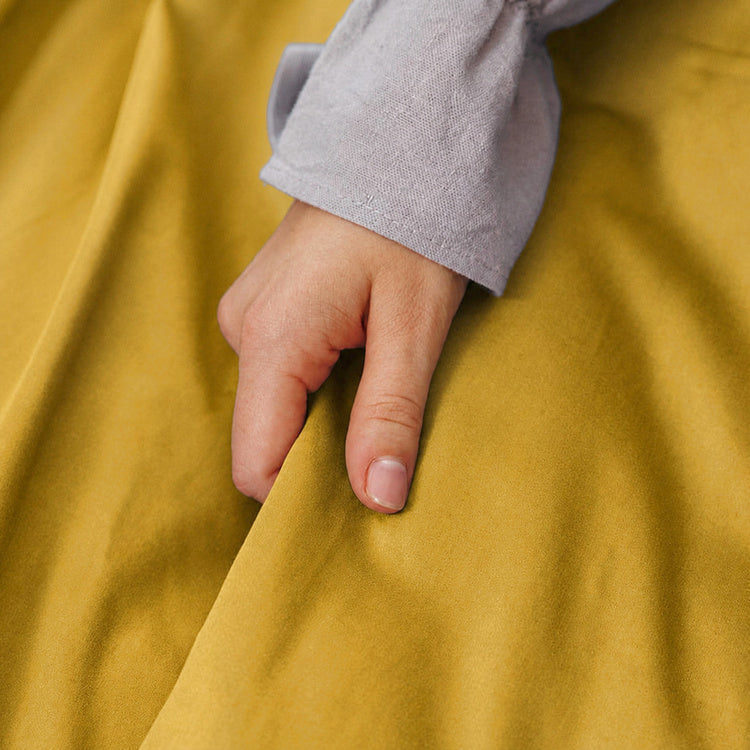 Mustard Premium Sateen Bedding Move-in Bundle