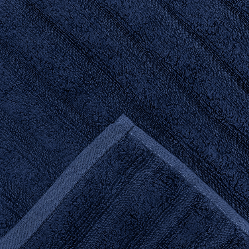 Super-Plush Turkish Micro Cotton Hand & Face Towels in Blue Shades
