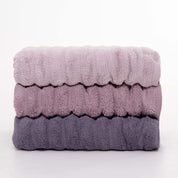 Super-Plush Turkish Micro Cotton Bath Towels in Lilac Shades