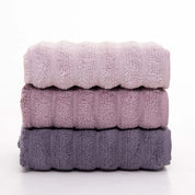 Super-Plush Turkish Micro Cotton Hand & Face Towels in Lilac Shades