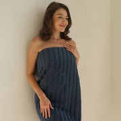 Super-Plush Turkish Micro Cotton Bath Bundle in Blue Shades